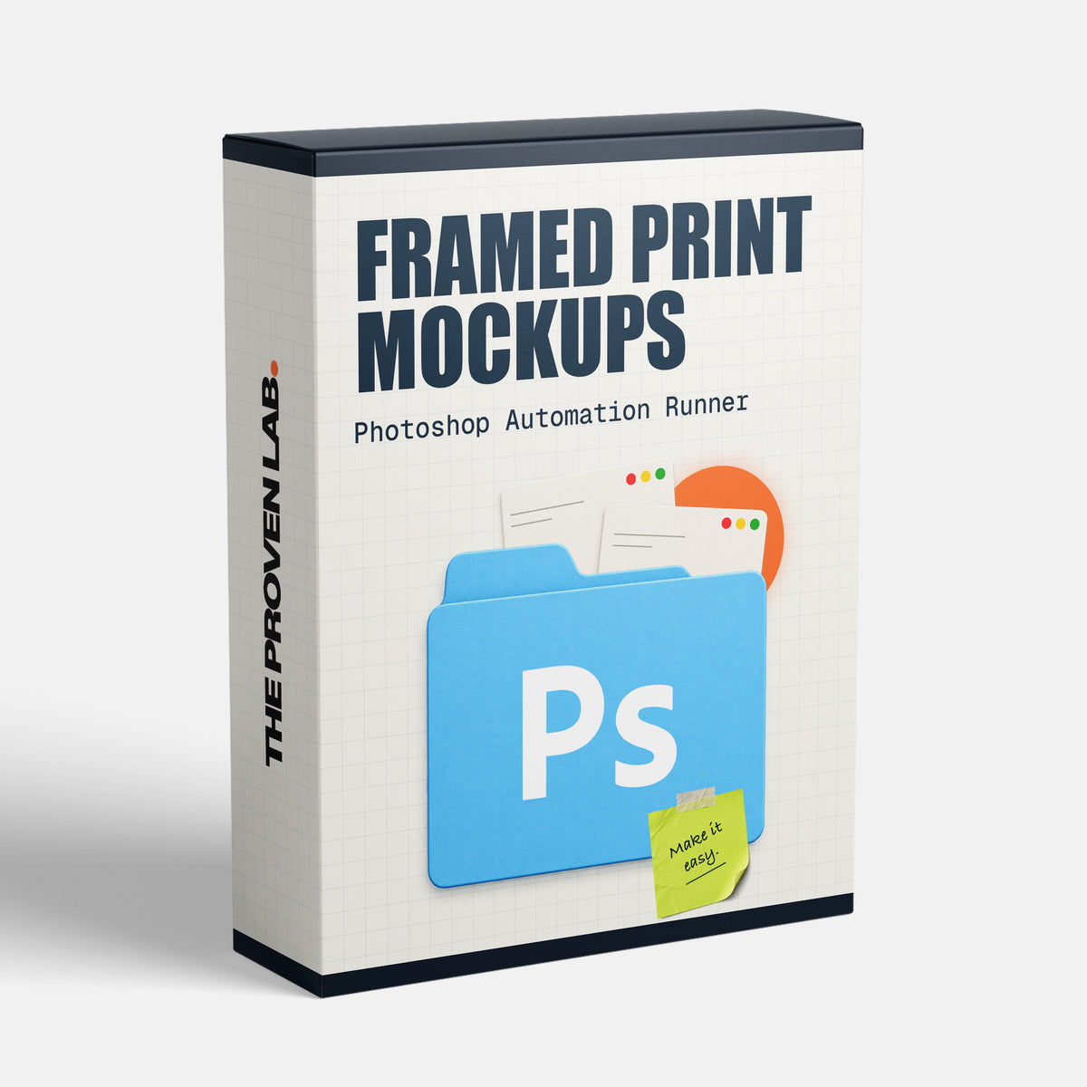 FRAMED POSTER MOCKUP RUNNER